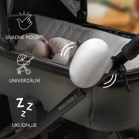 Zopa Baby Stroller Rocker Eggy Rechargeable