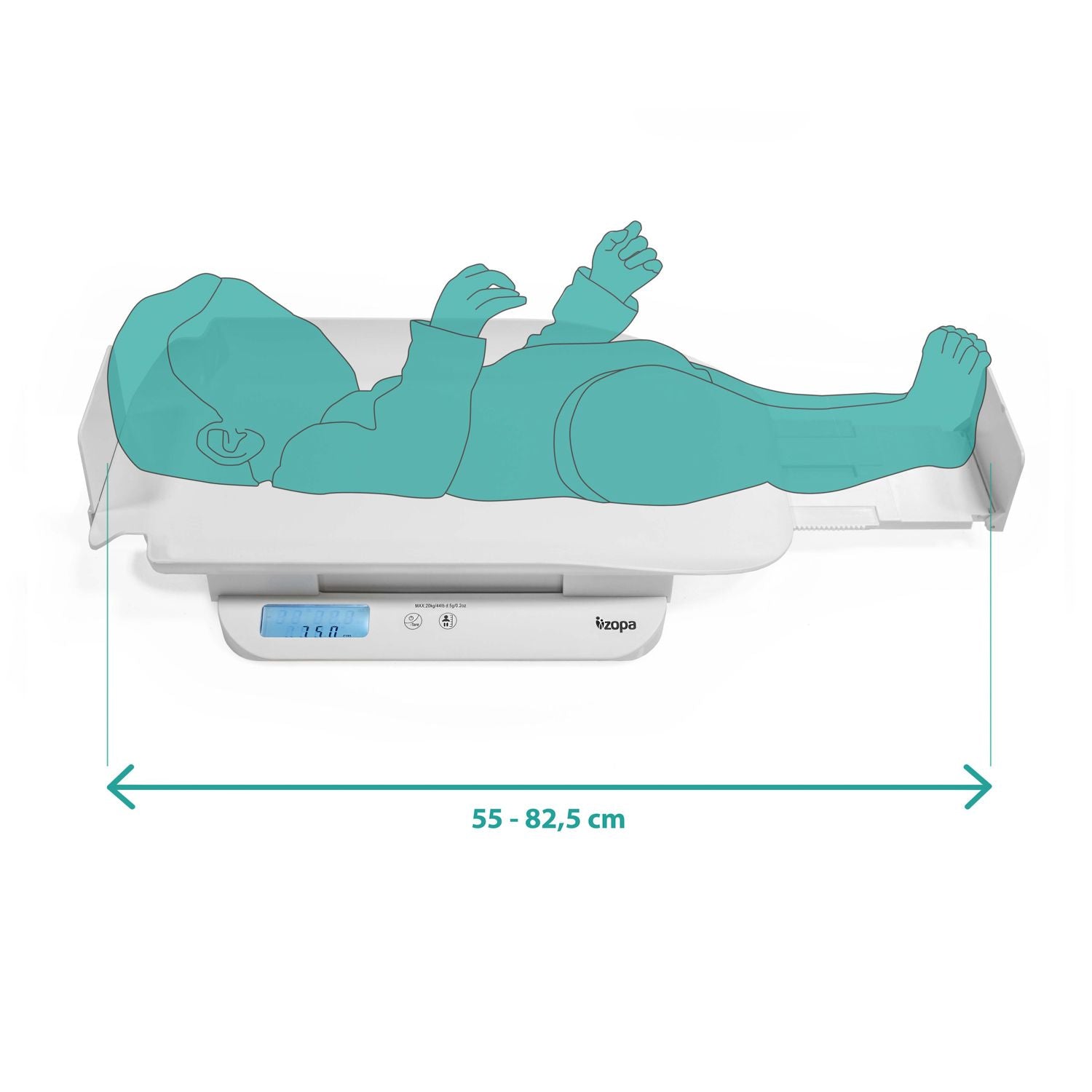 Zopa Digital baby scale with meter