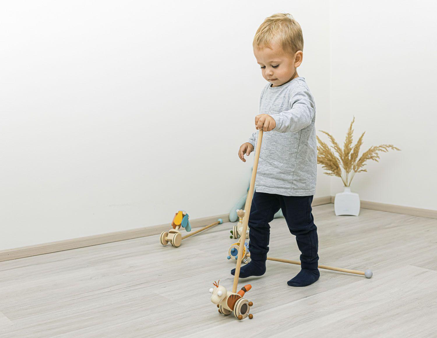 ZOPA Wooden dinosaur rider