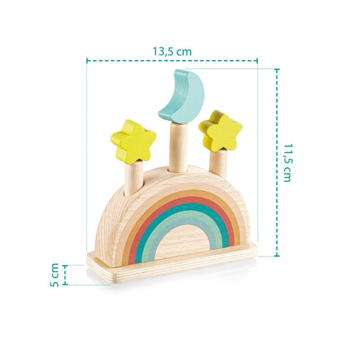 ZOPA Wooden Activity Toy Unicorn