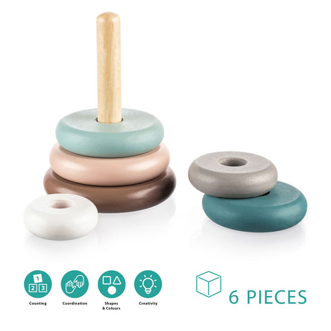 Zopa Wooden snap rings