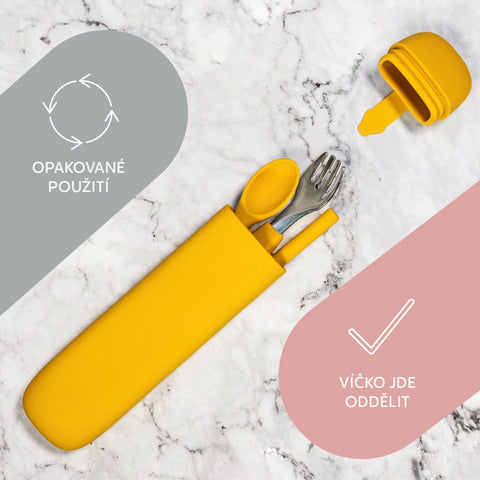 Zopa Silicone cutlery case