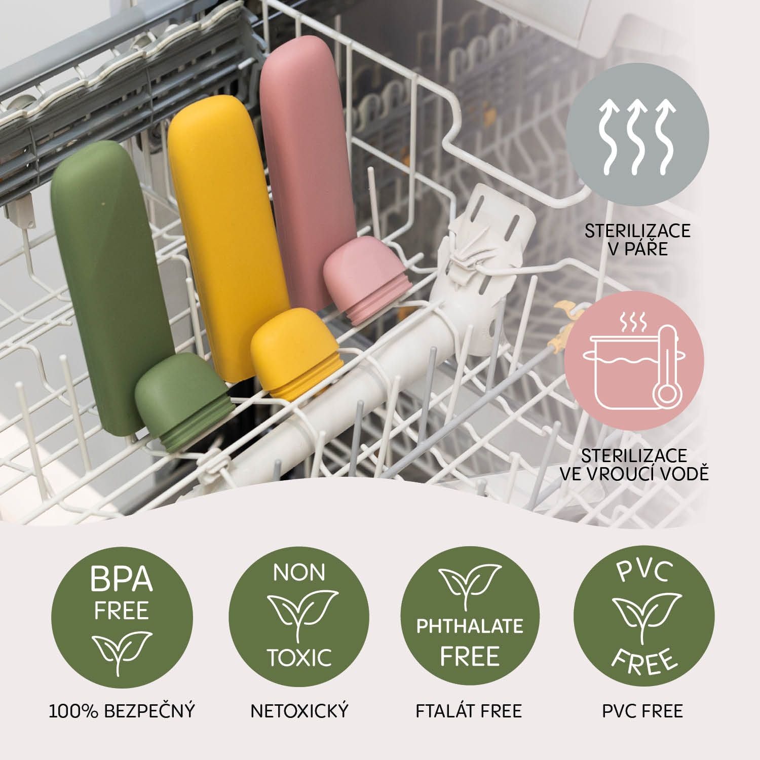 Zopa Silicone cutlery case