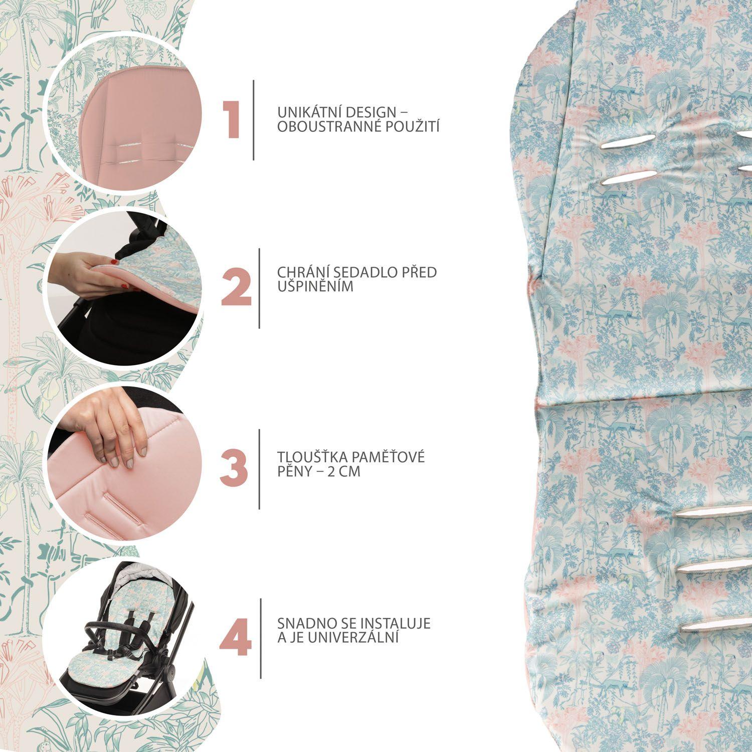 Zopa Stroller liner from memory foam Comfort