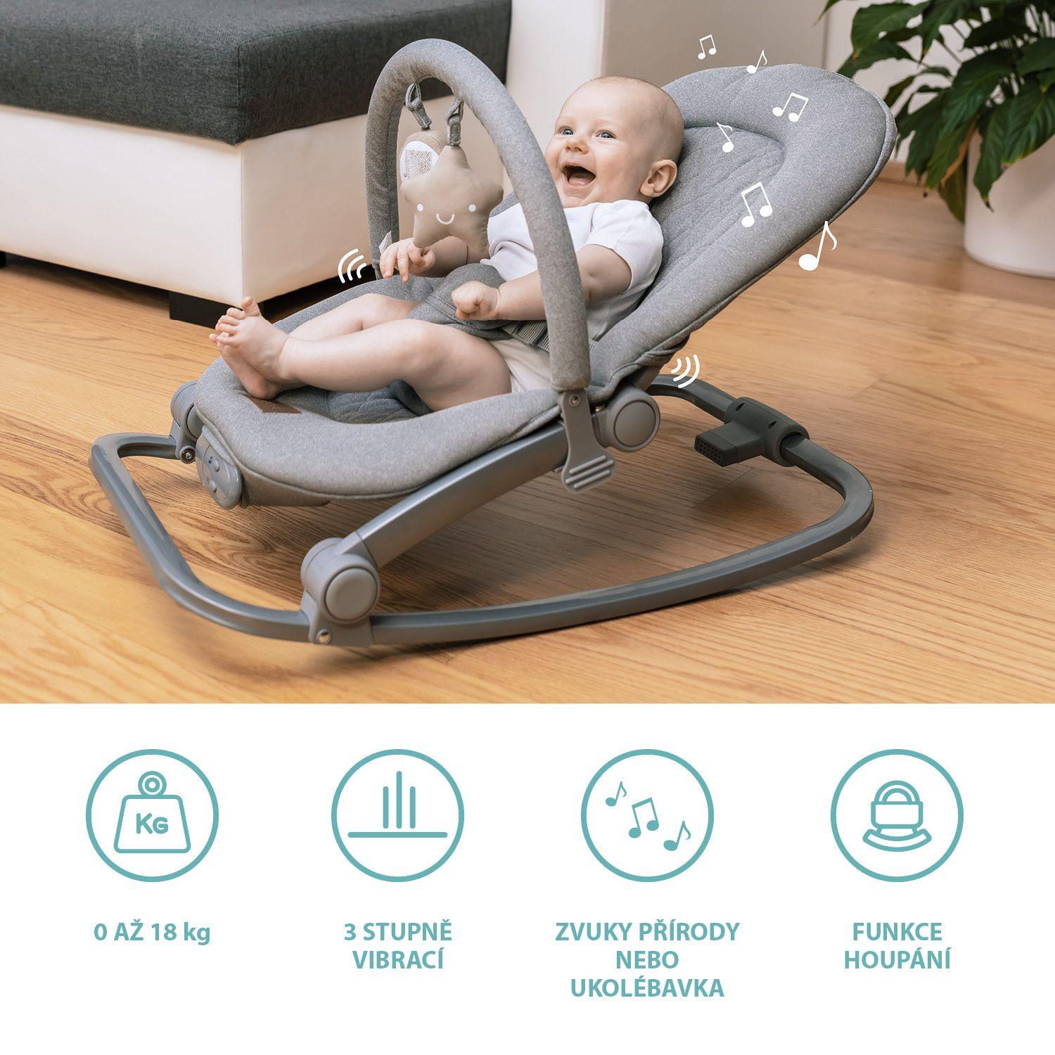 Zopa Bouncer Relax 2, Diamond Grey/Grey