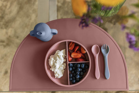 Silicone Baby Feeding Divided Plate - Mari Kali Stores Cyprus
