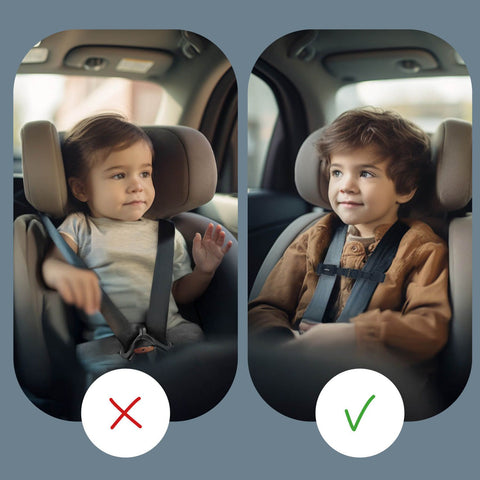 Zopa Safety belt lock for car seats DELUXE, Black