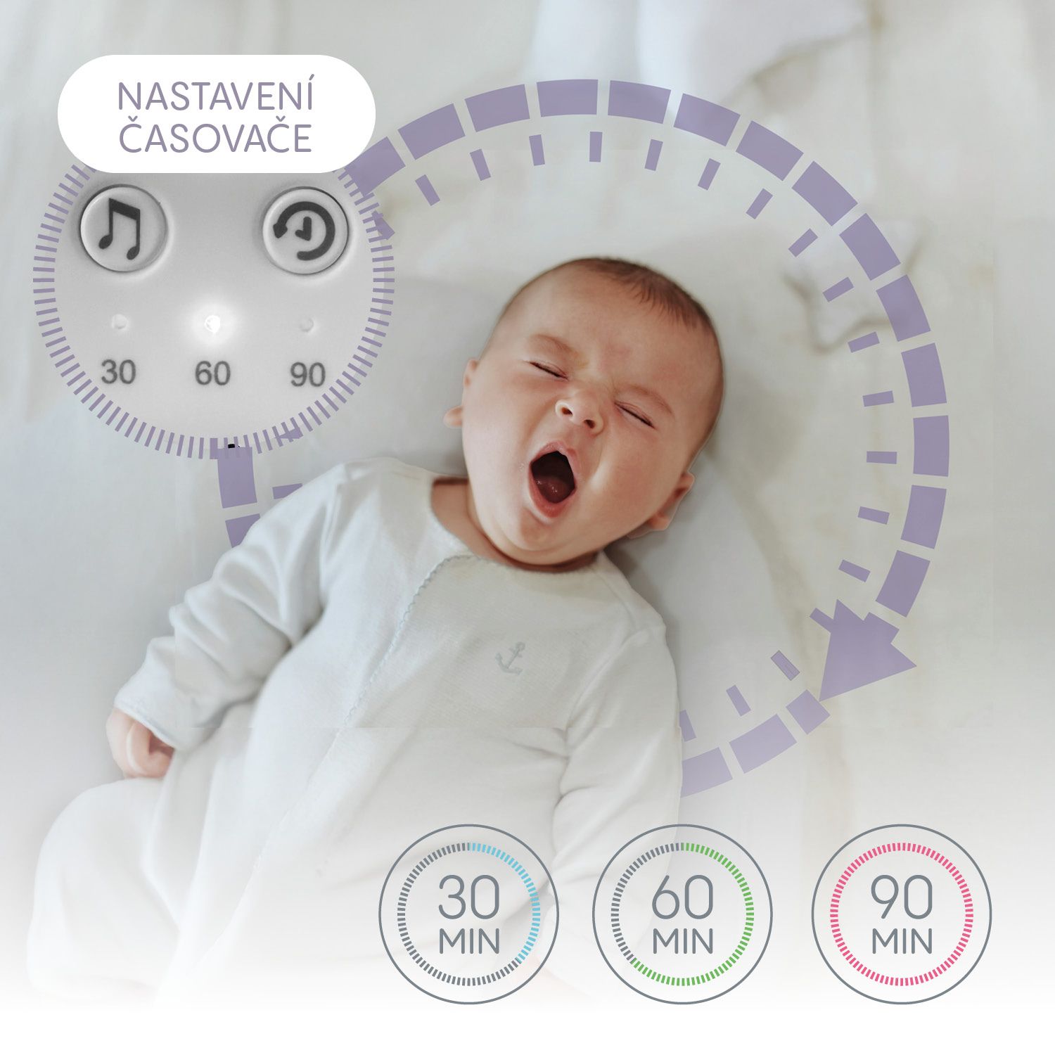 Zopa Portable White Noise Machine - Mari Kali Stores Cyprus