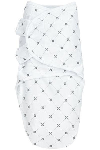 Meyco Swaddle Louis - Grey - 0-3 Months - Mari Kali Stores Cyprus