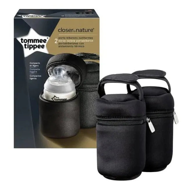 Tommee Tippee Insulated Bottle Bags – 2 Pack - Mari Kali Stores Cyprus