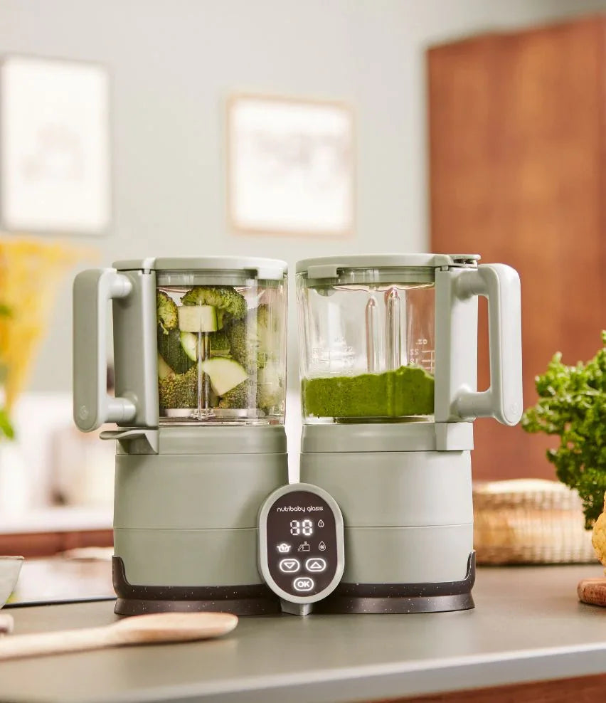 Babymoov Nutribaby Glass 2.0 Παρασκευαστής Βρεφικών Τροφών