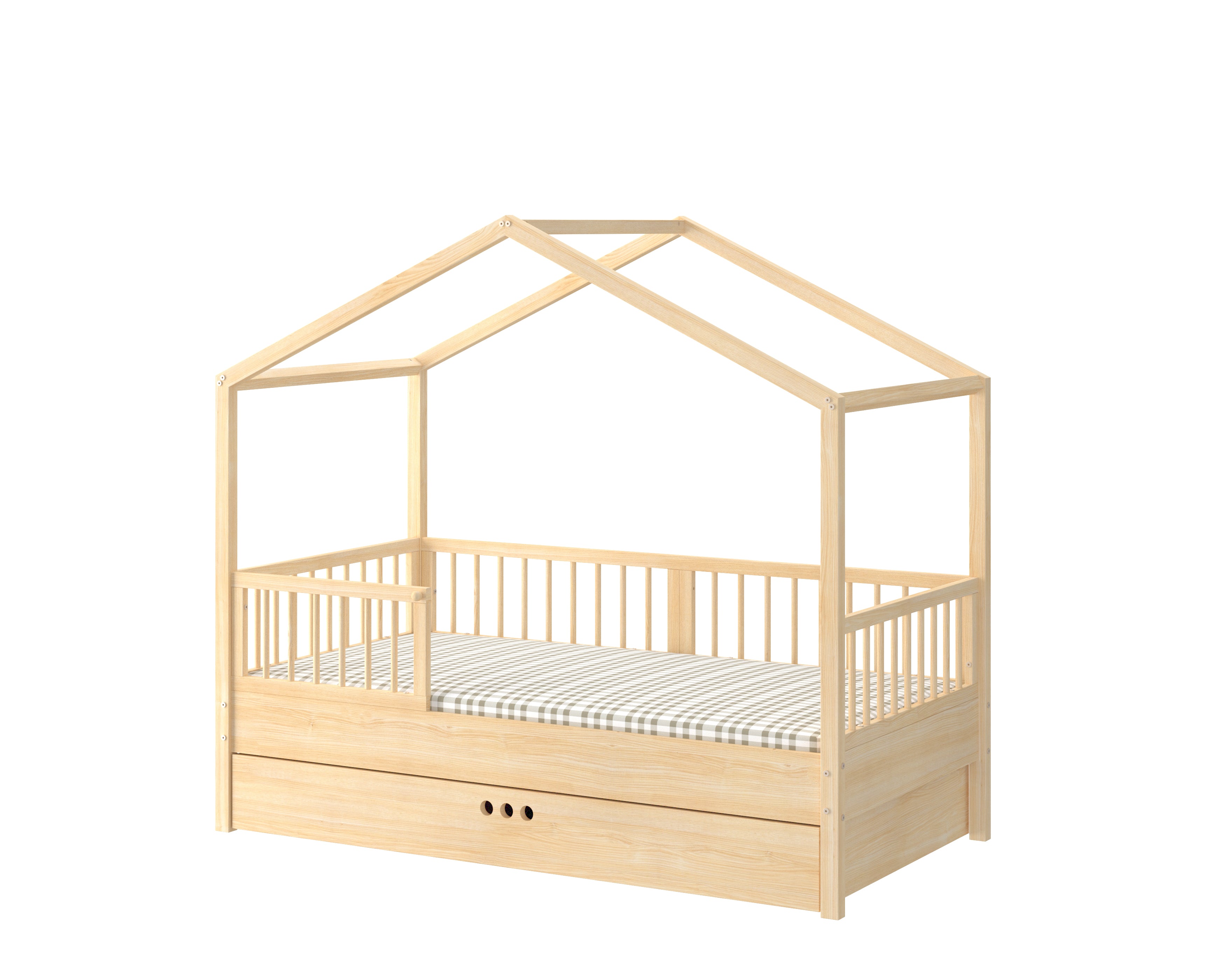 Bellamy Dream Nest Pine House bed 80x160