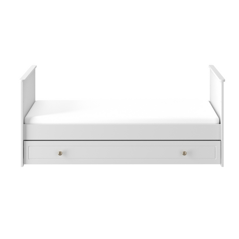 Bellamy Marylou snow bliss cot bed 70x140 drawer