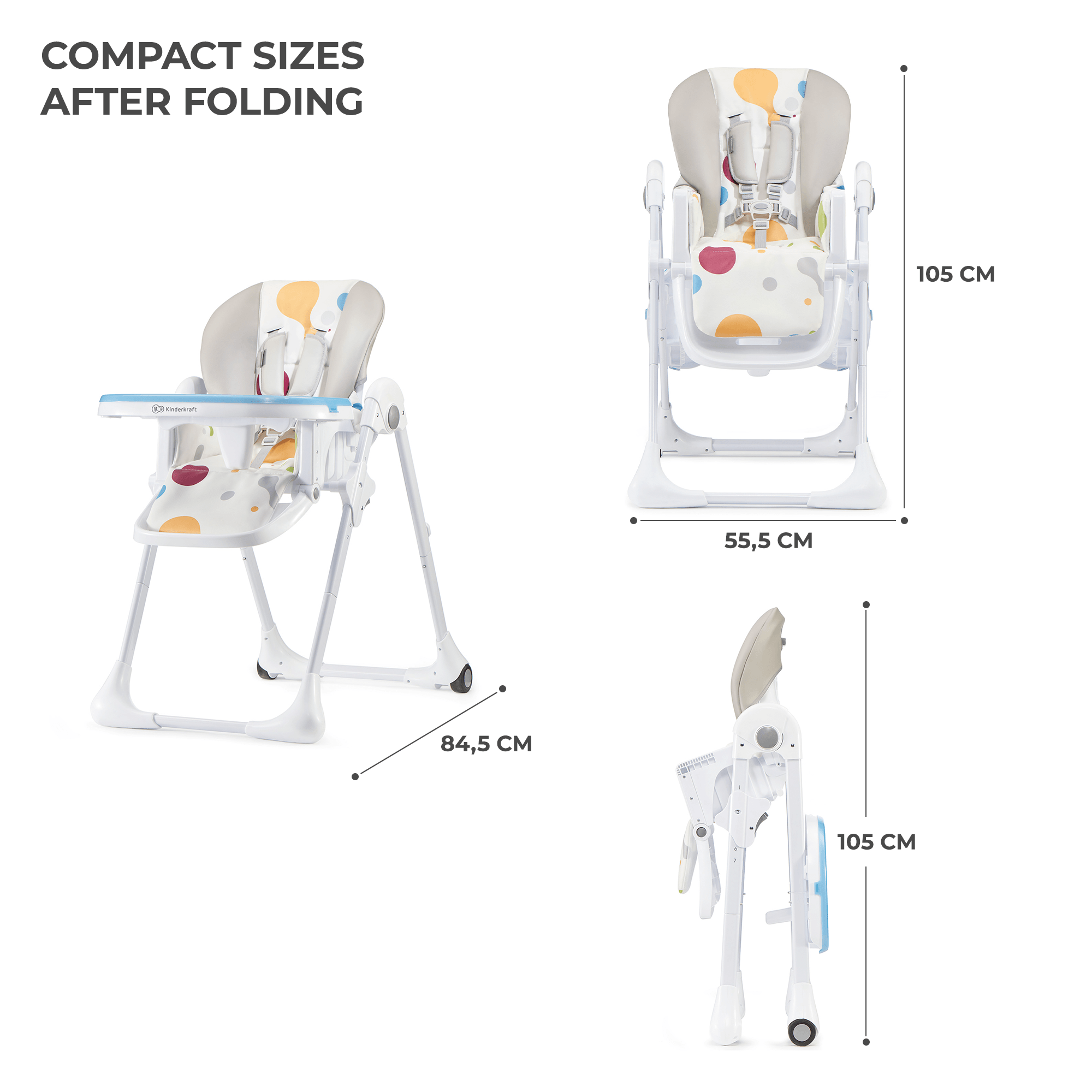 Kinderkraft Yummy Feeding Chair