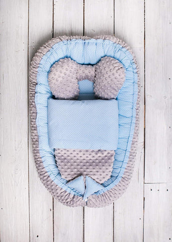 Belisima Cocoon Sweet Baby With Blanket Blue