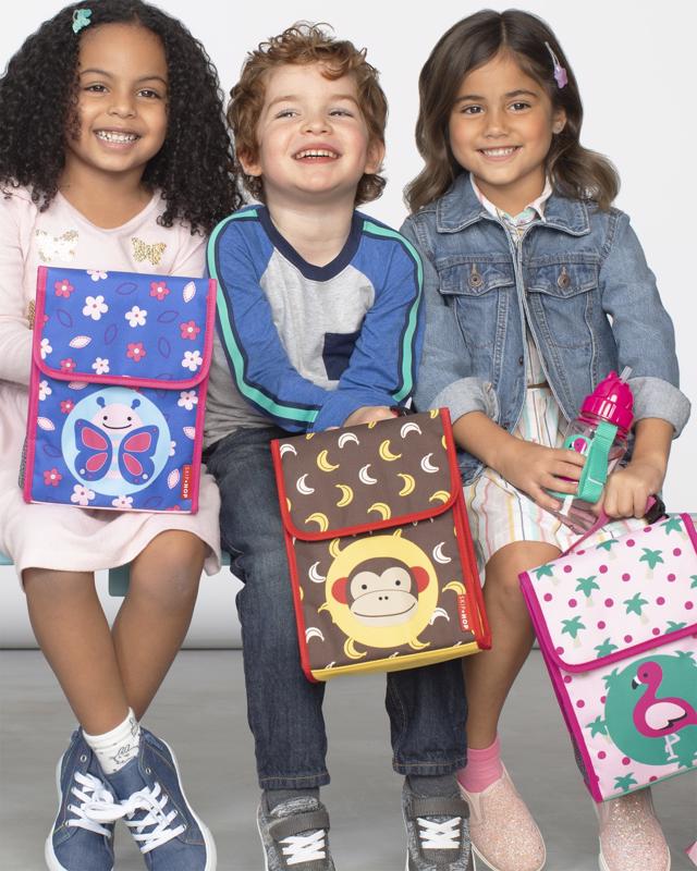 SKIP HOP Zoo Lunch Bag- Monkey