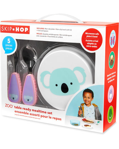 SKIP HOP ZOO Table Ready Mealtime Set Koala 12m+