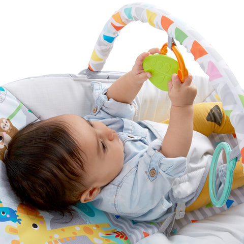 BRIGHT STARTS Safari Fun™ - Vibrating Bouncer