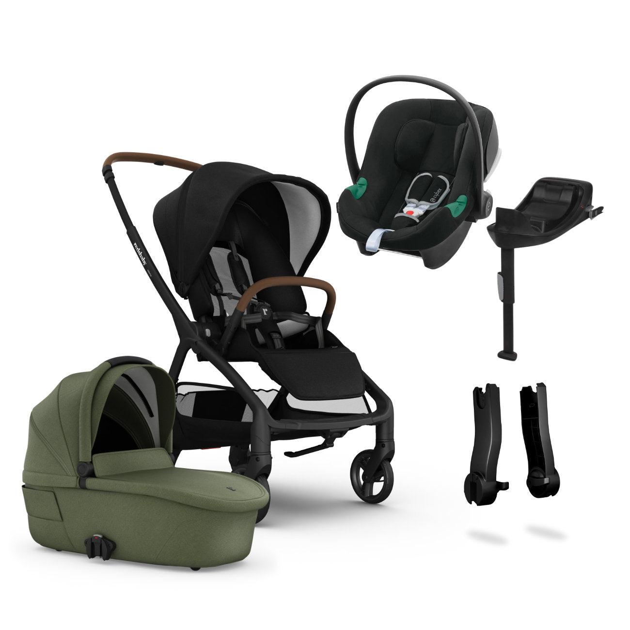 Redsbaby Aeron + Carrycot + Aton b2 Car Seat + Base One Bundle