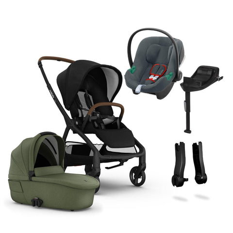 Redsbaby Aeron + Carrycot + Aton b2 Car Seat + Base One Bundle