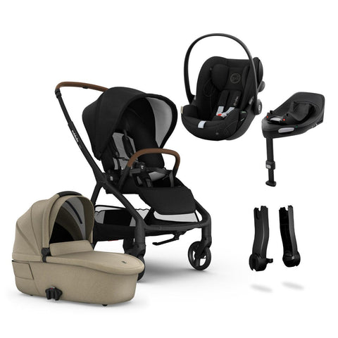 Redsbaby Aeron Stroller+ Carrycot + Cloud G & Base G Bundle