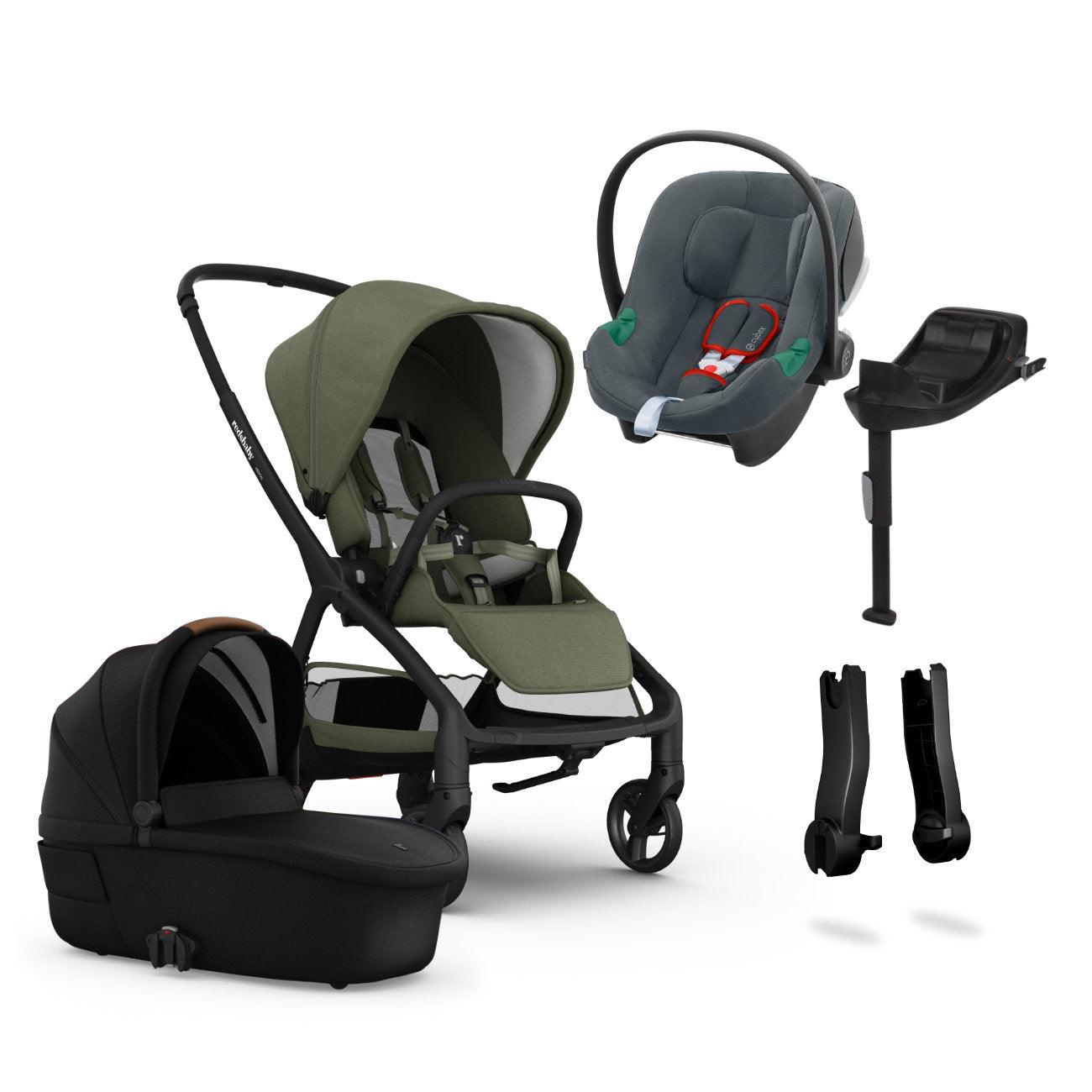 Redsbaby Aeron + Carrycot + Aton b2 Car Seat + Base One Bundle