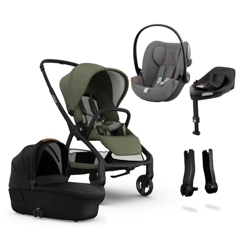 Redsbaby Aeron Stroller+ Carrycot + Cloud G & Base G Bundle