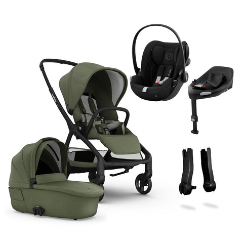 Redsbaby Aeron Stroller+ Carrycot + Cloud G & Base G Bundle