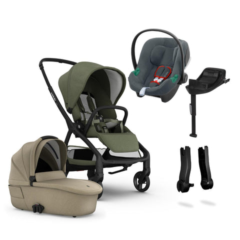 Redsbaby Aeron + Carrycot + Aton b2 Car Seat + Base One Bundle