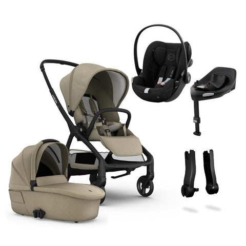 Redsbaby Aeron Stroller+ Carrycot + Cloud G & Base G Bundle