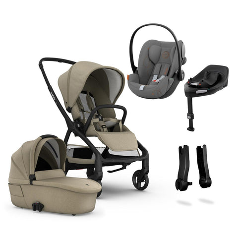 Redsbaby Aeron Stroller+ Carrycot + Cloud G & Base G Bundle