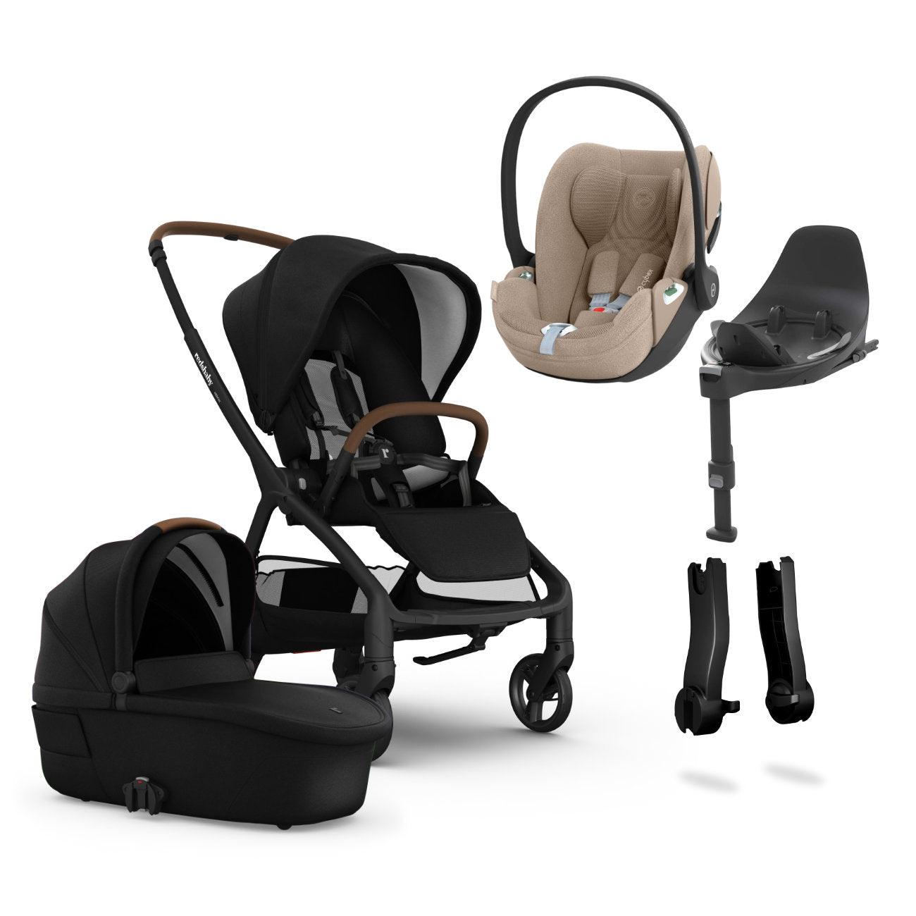 Redsbaby Aeron + Carrycot + Cloud T Car Seat + Base T Bundle