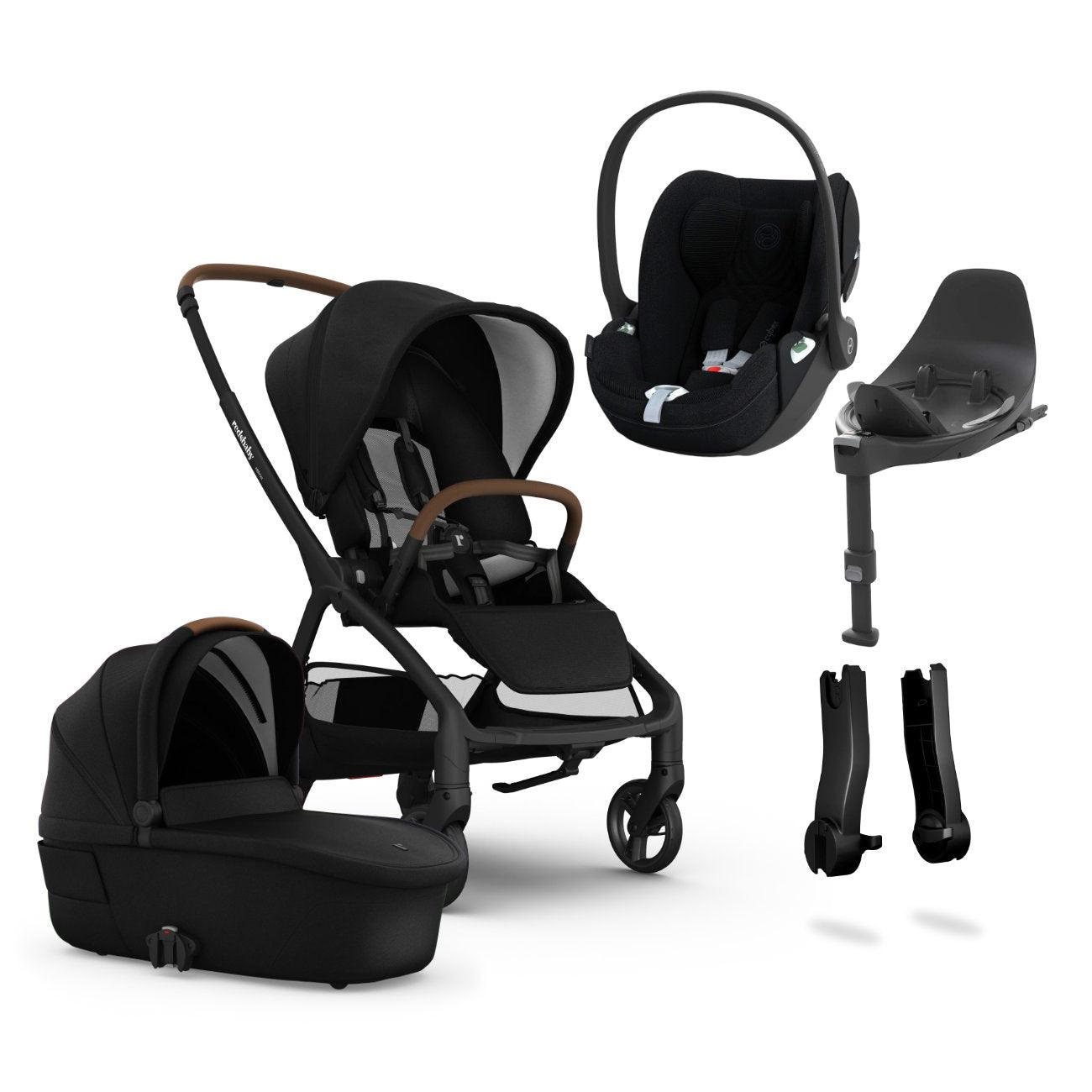 Redsbaby Aeron + Carrycot + Cloud T Car Seat + Base T Bundle