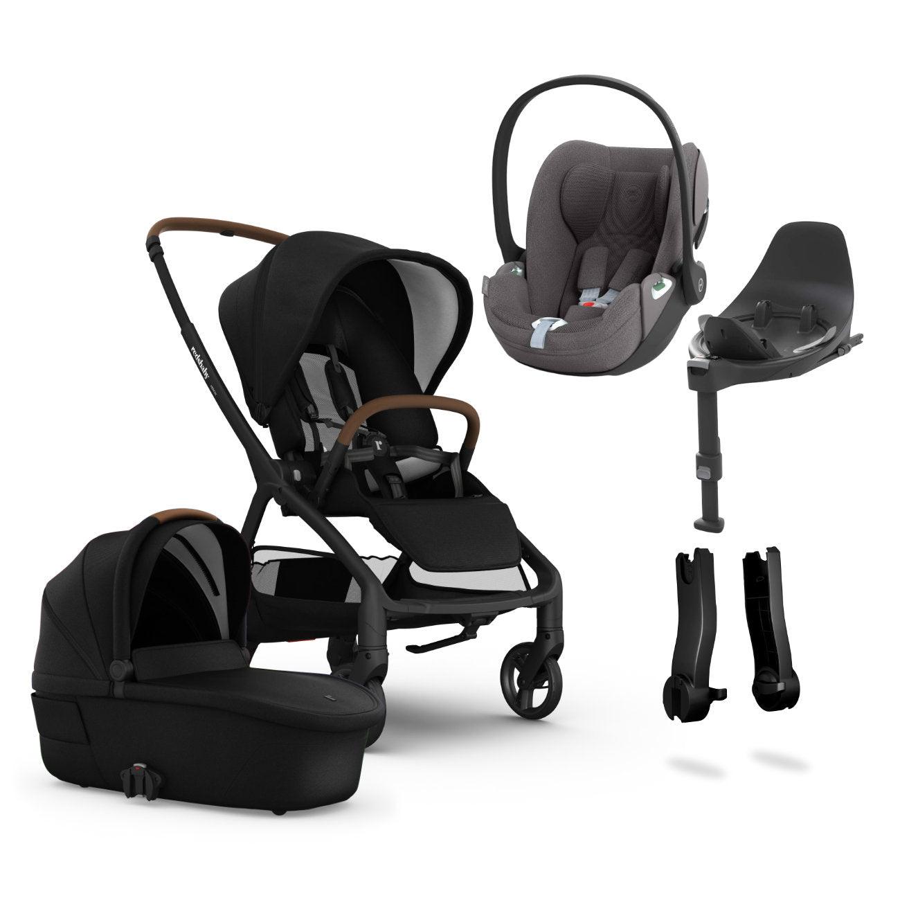 Redsbaby Aeron + Carrycot + Cloud T Car Seat + Base T Bundle