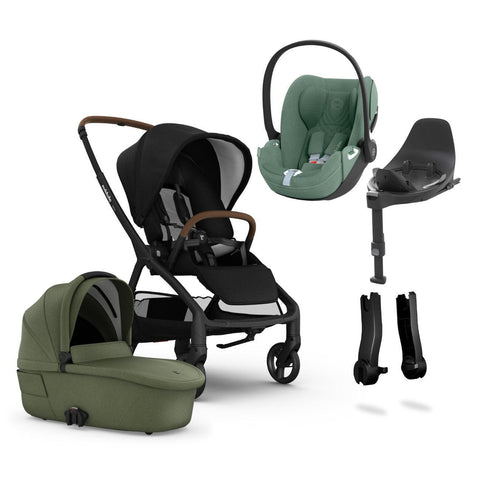 Redsbaby Aeron + Carrycot + Cloud T Car Seat + Base T Bundle