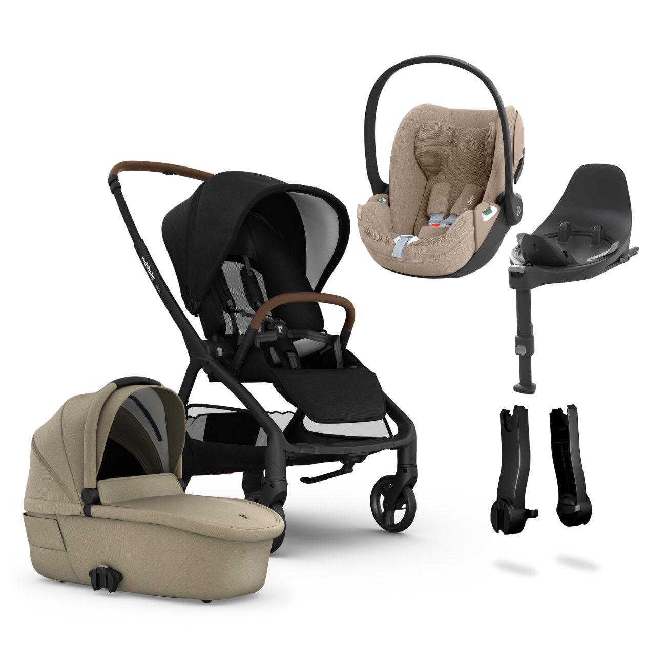 Redsbaby Aeron + Carrycot + Cloud T Car Seat + Base T Bundle