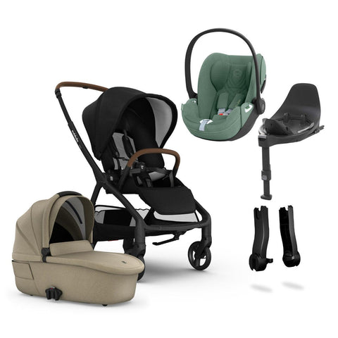 Redsbaby Aeron + Carrycot + Cloud T Car Seat + Base T Bundle