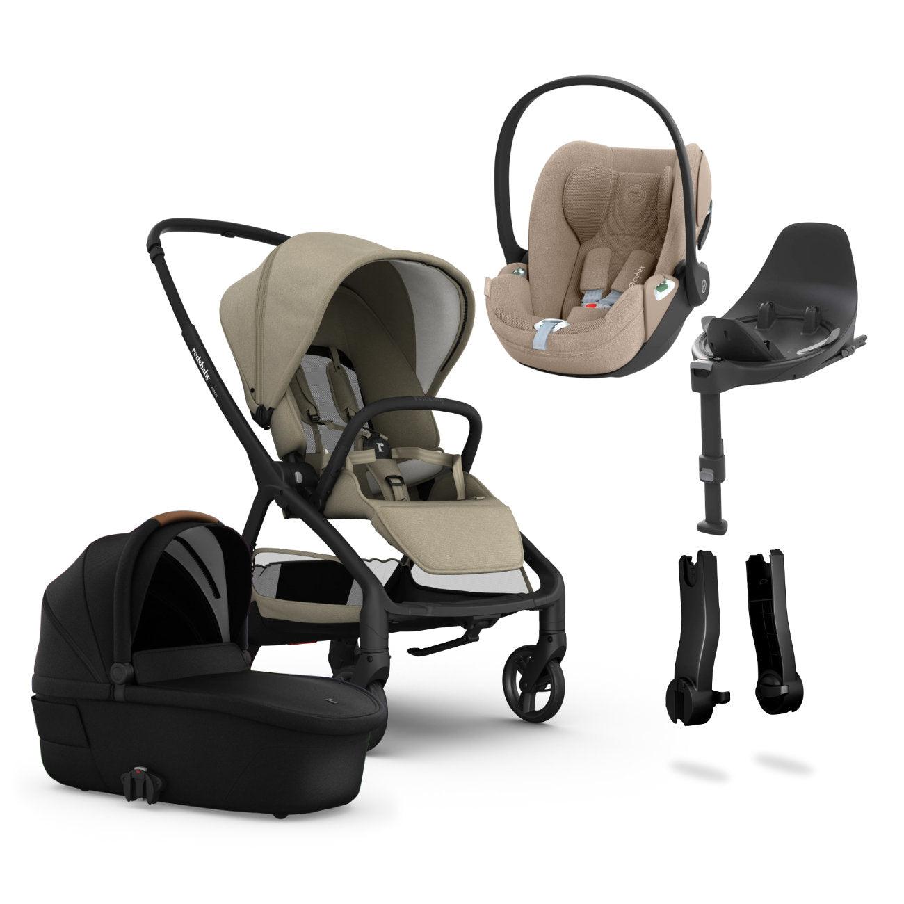 Redsbaby Aeron + Carrycot + Cloud T Car Seat + Base T Bundle