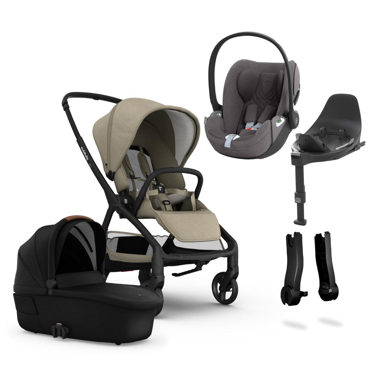 Redsbaby Aeron + Carrycot + Cloud T Car Seat + Base T Bundle