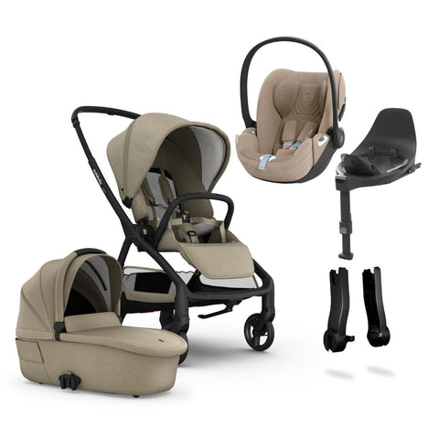 Redsbaby Aeron + Carrycot + Cloud T Car Seat + Base T Bundle