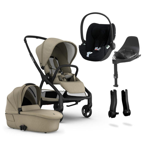 Redsbaby Aeron + Carrycot + Cloud T Car Seat + Base T Bundle