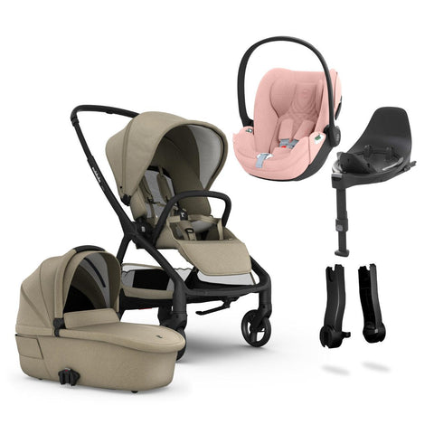 Redsbaby Aeron + Carrycot + Cloud T Car Seat + Base T Bundle