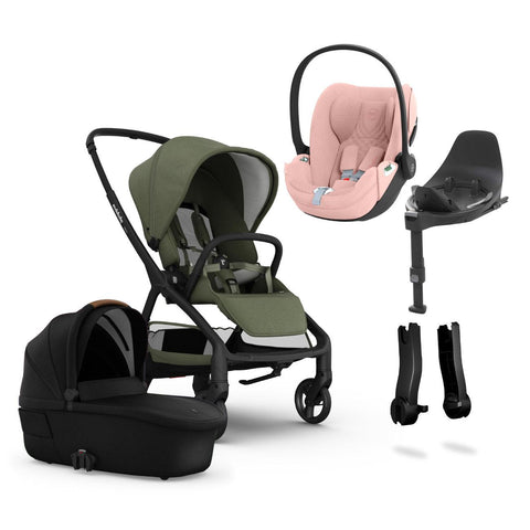 Redsbaby Aeron + Carrycot + Cloud T Car Seat + Base T Bundle