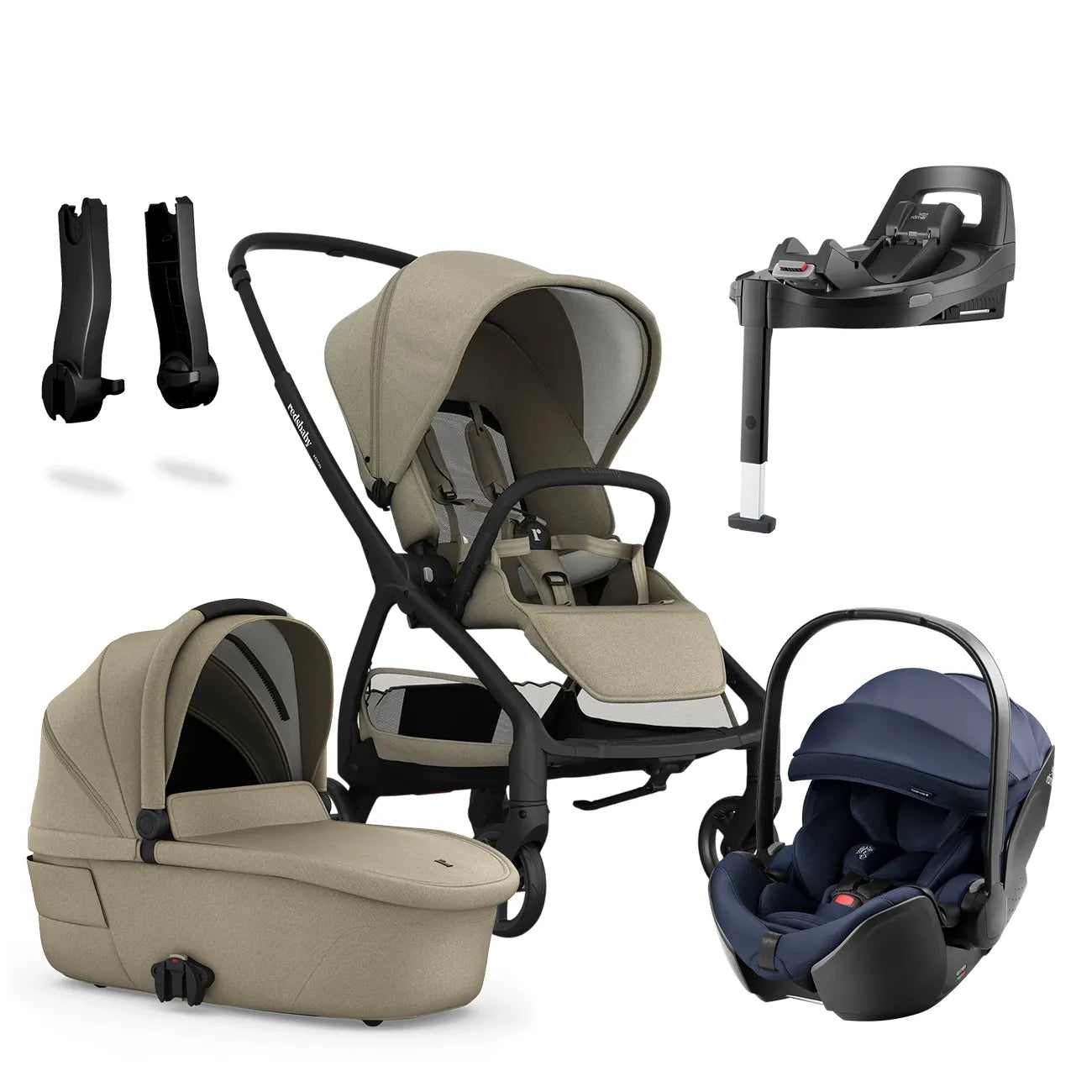 Redsbaby AERON Pram Pack & Britax BABY-SAFE PRO Travel System - Mari Kali Stores Cyprus