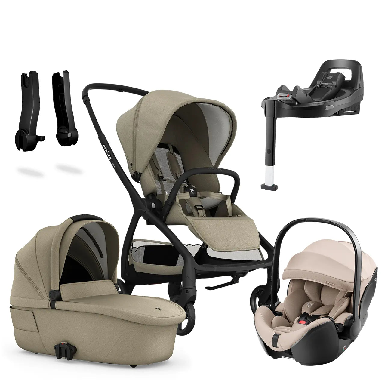 Redsbaby AERON Pram Pack & Britax BABY-SAFE PRO Travel System - Mari Kali Stores Cyprus