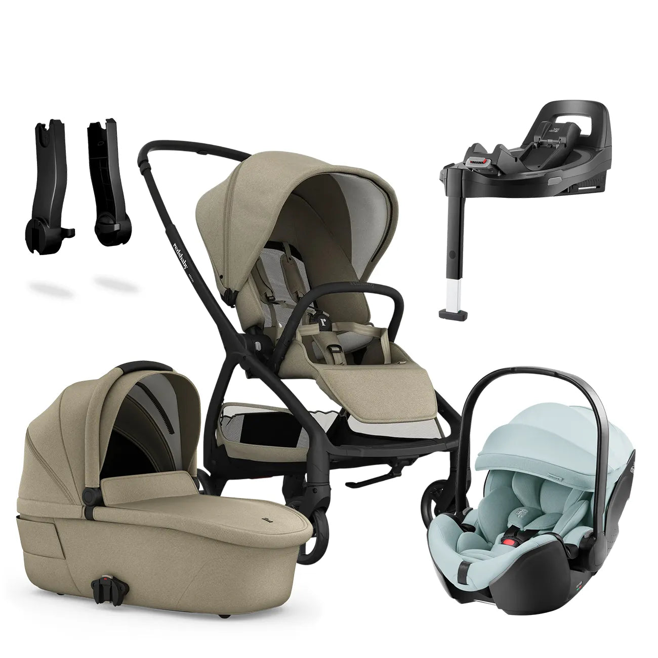 Redsbaby AERON Pram Pack & Britax BABY-SAFE PRO Travel System - Mari Kali Stores Cyprus