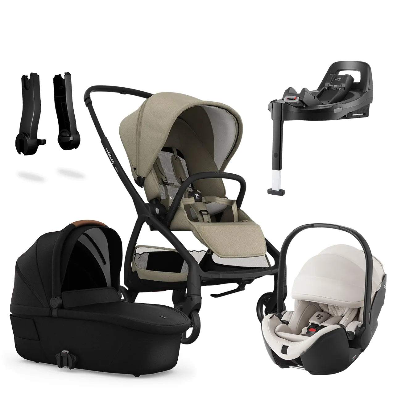 Redsbaby AERON Pram Pack & Britax BABY-SAFE PRO Travel System - Mari Kali Stores Cyprus