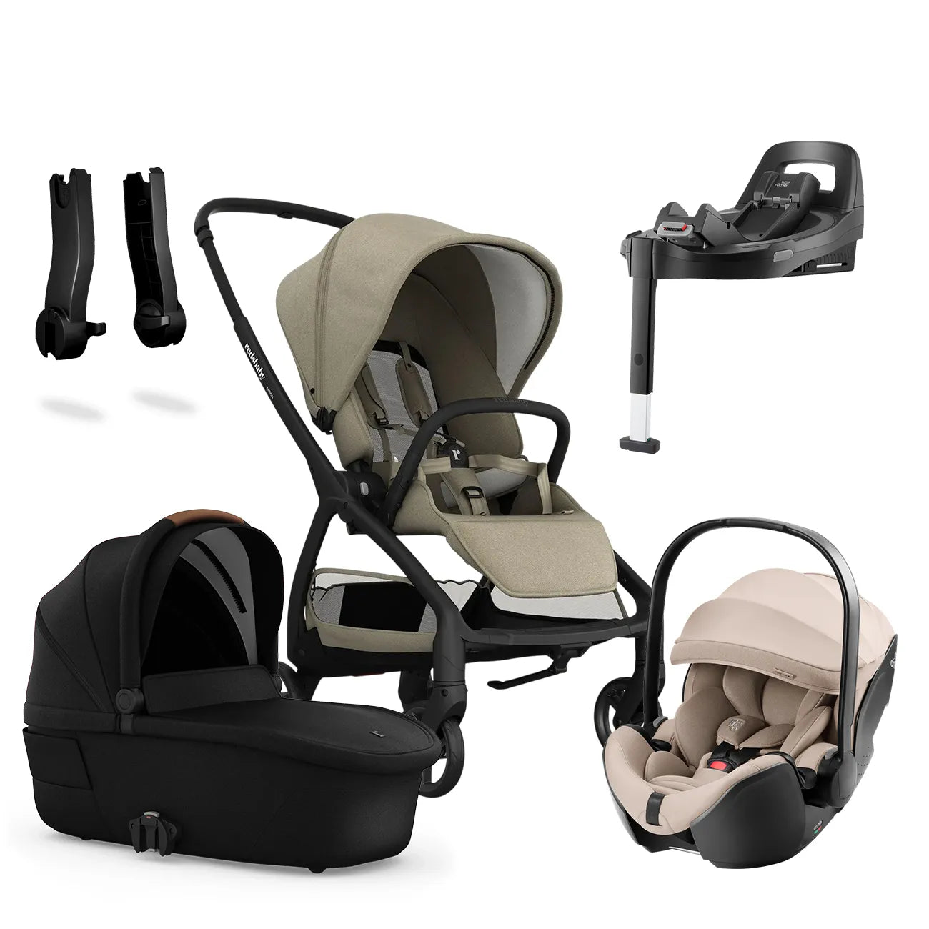 Redsbaby AERON Pram Pack & Britax BABY-SAFE PRO Travel System - Mari Kali Stores Cyprus