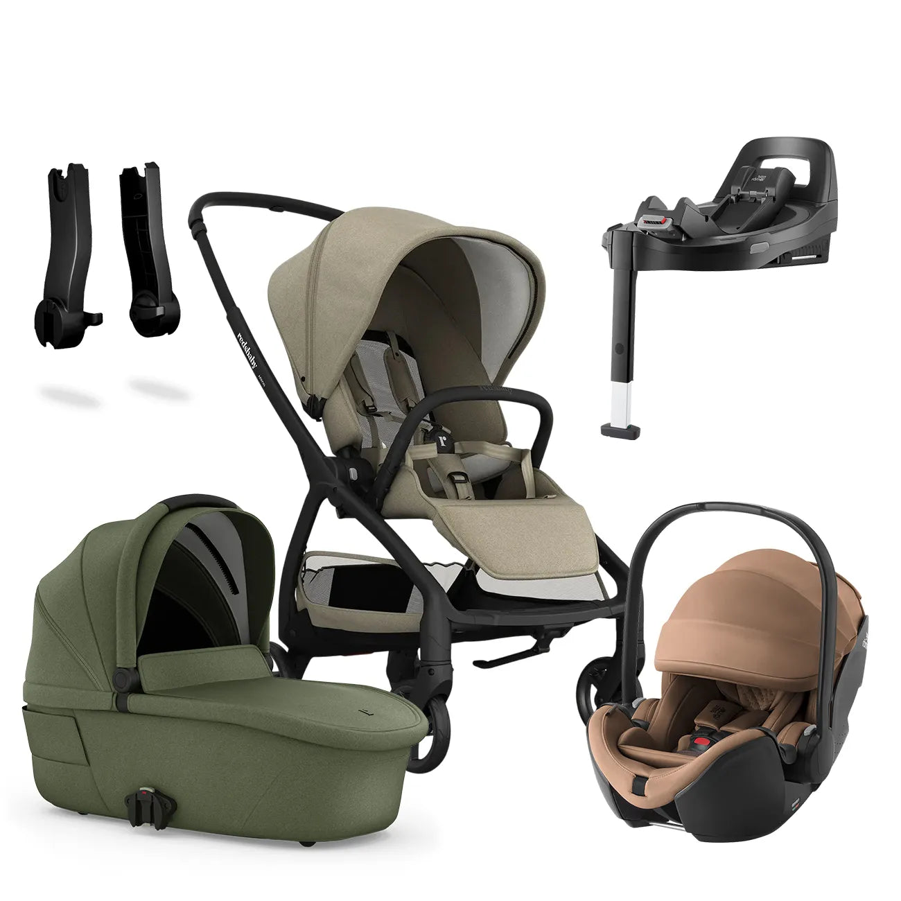 Redsbaby AERON Pram Pack & Britax BABY-SAFE PRO Travel System - Mari Kali Stores Cyprus