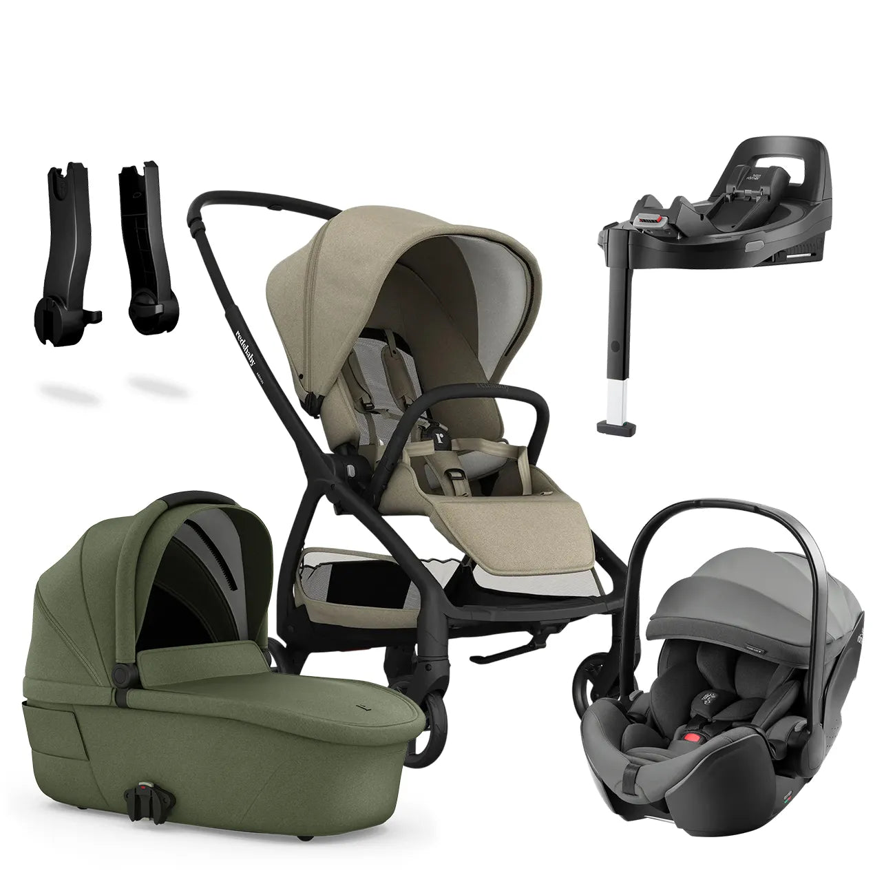 Redsbaby AERON Pram Pack & Britax BABY-SAFE PRO Travel System - Mari Kali Stores Cyprus